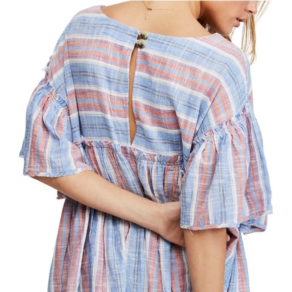 Free People Summer Nights dress in Blue Lagoon - Picture 6 of 6